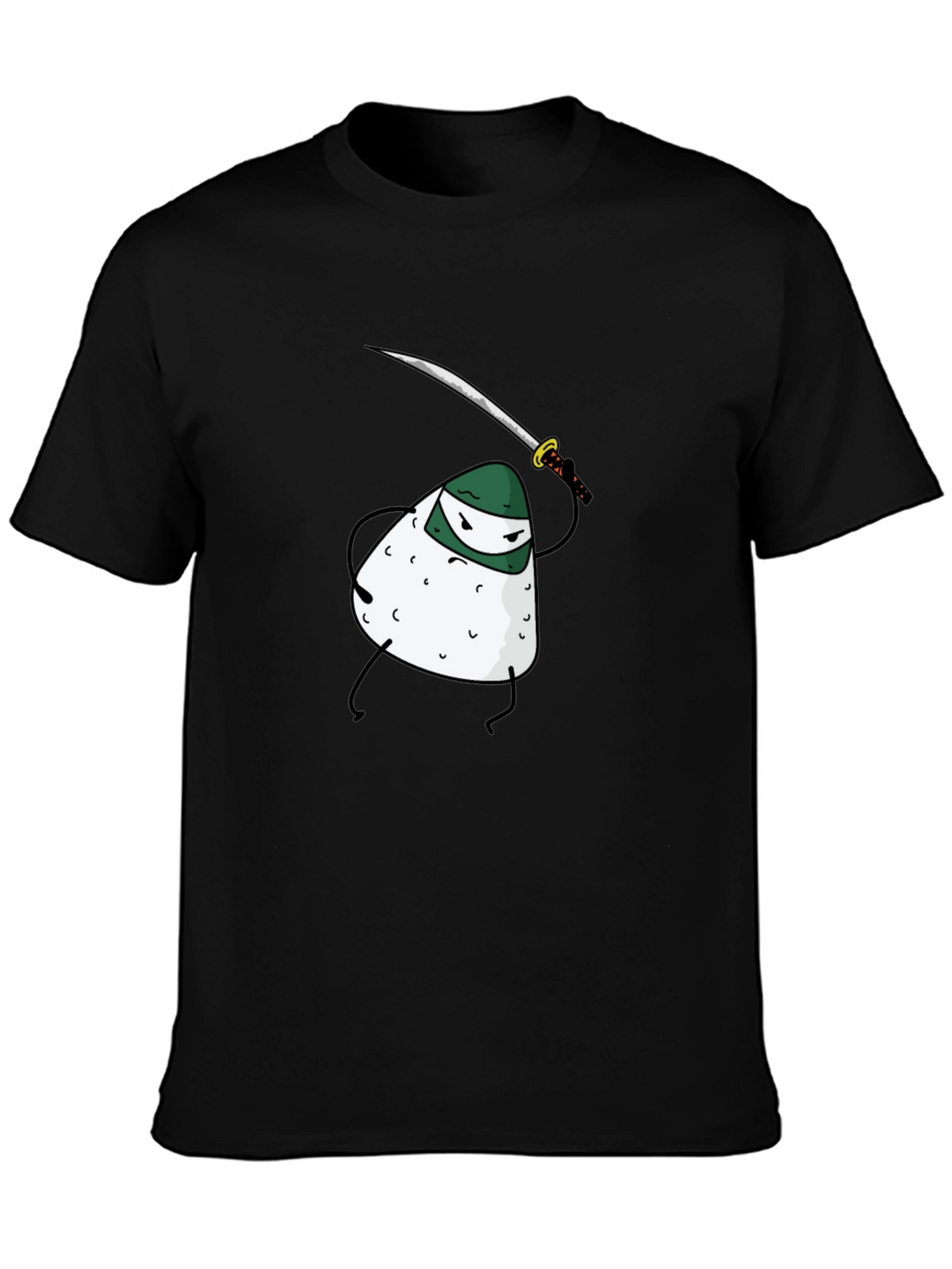 Ninja Onigiri Funny Graphic T-Shirt