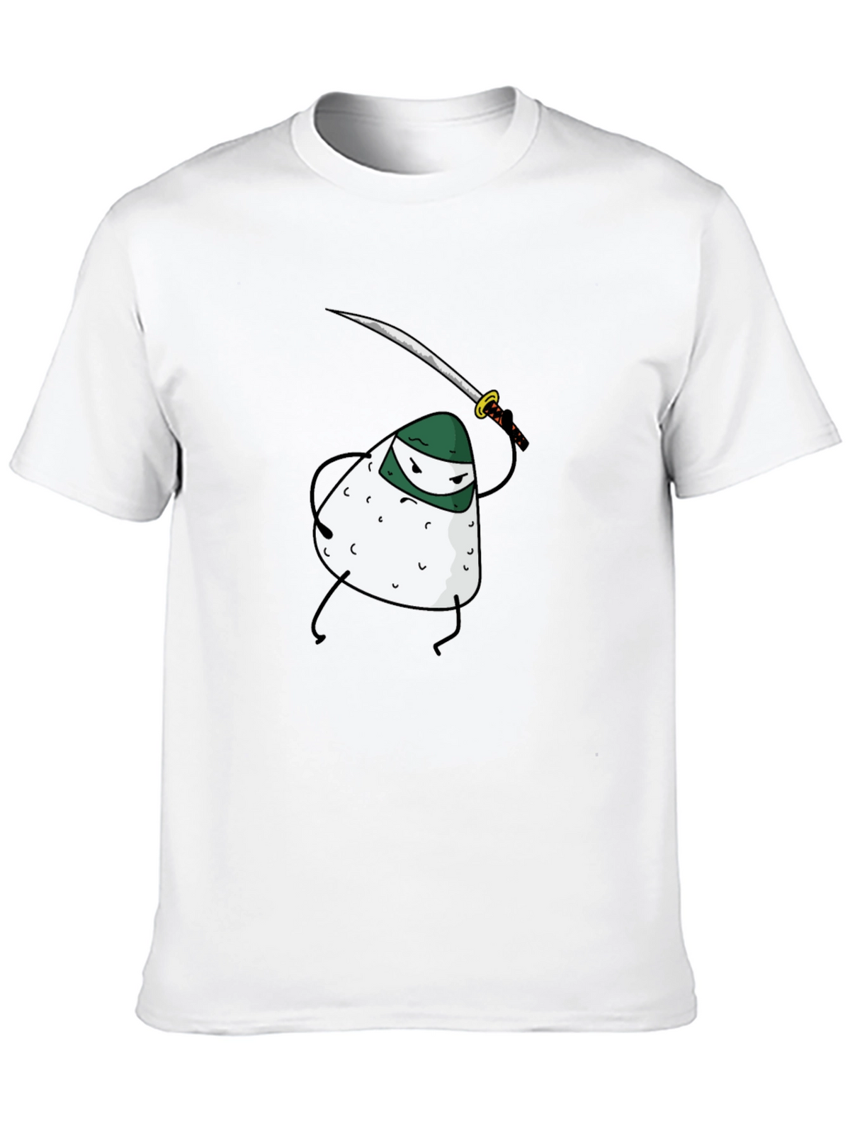 Ninja Onigiri Funny Graphic T-Shirt