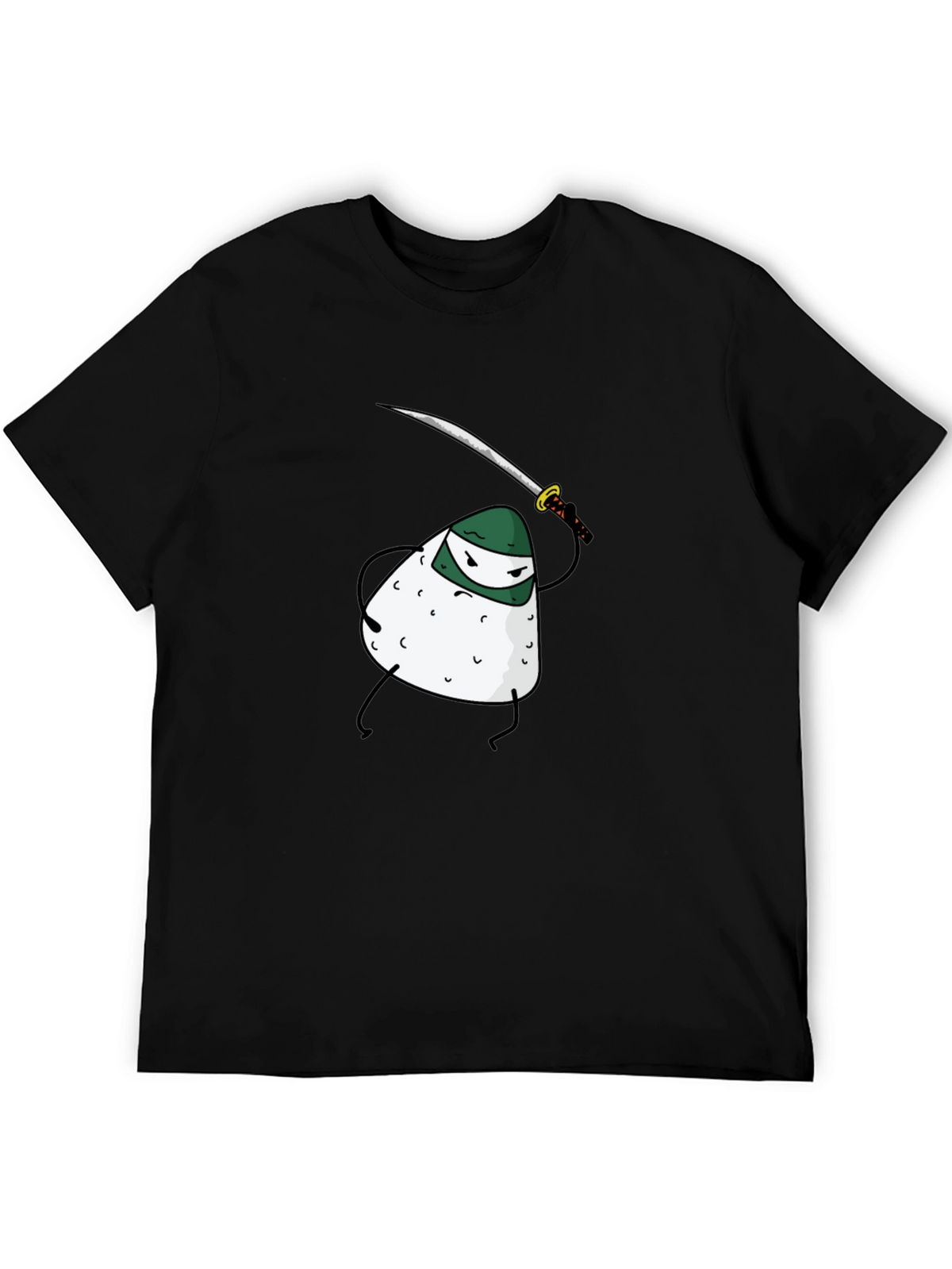 Ninja Onigiri Funny Graphic T-Shirt