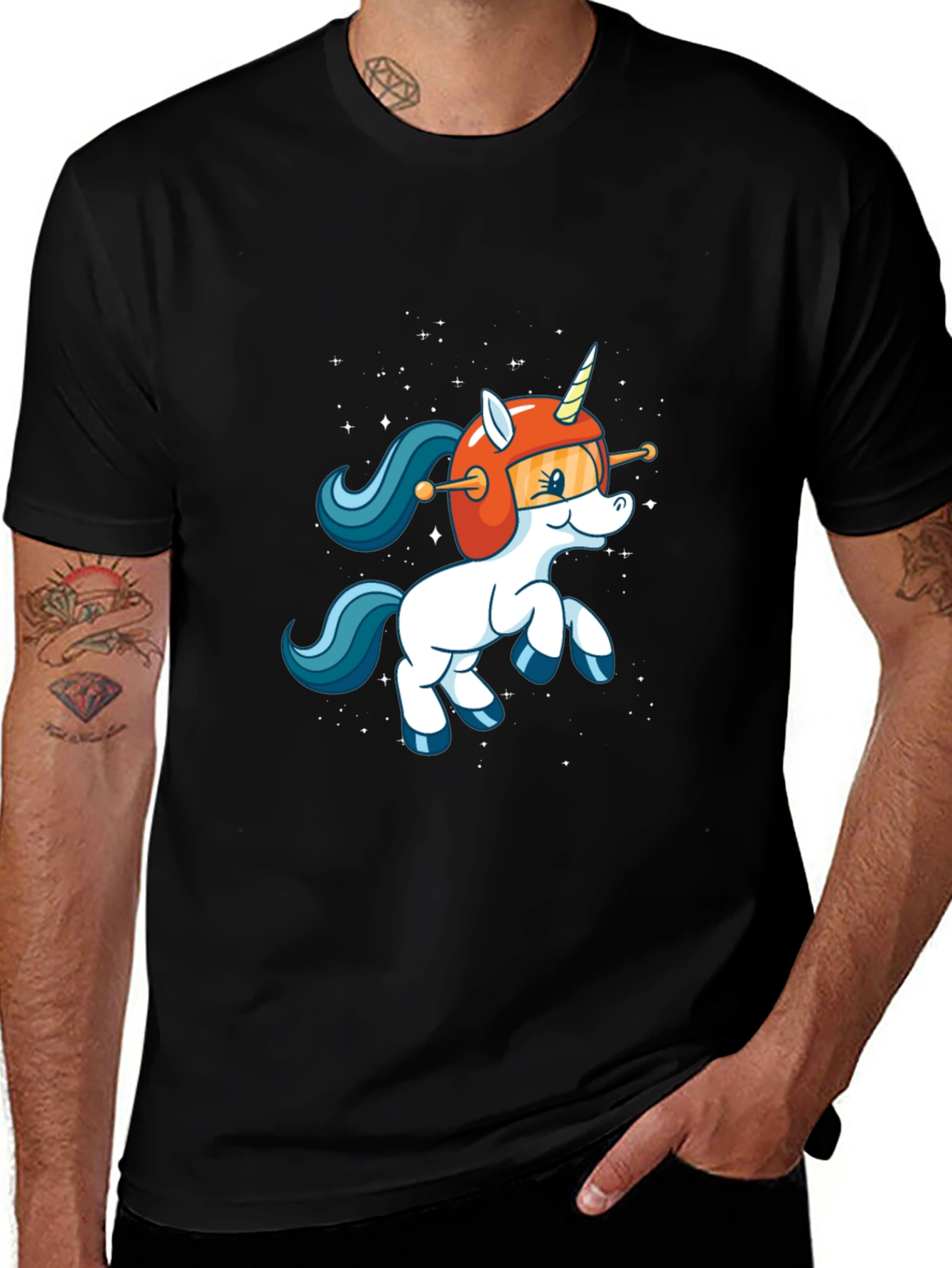 Unicorn Astronaut Graphic Tee