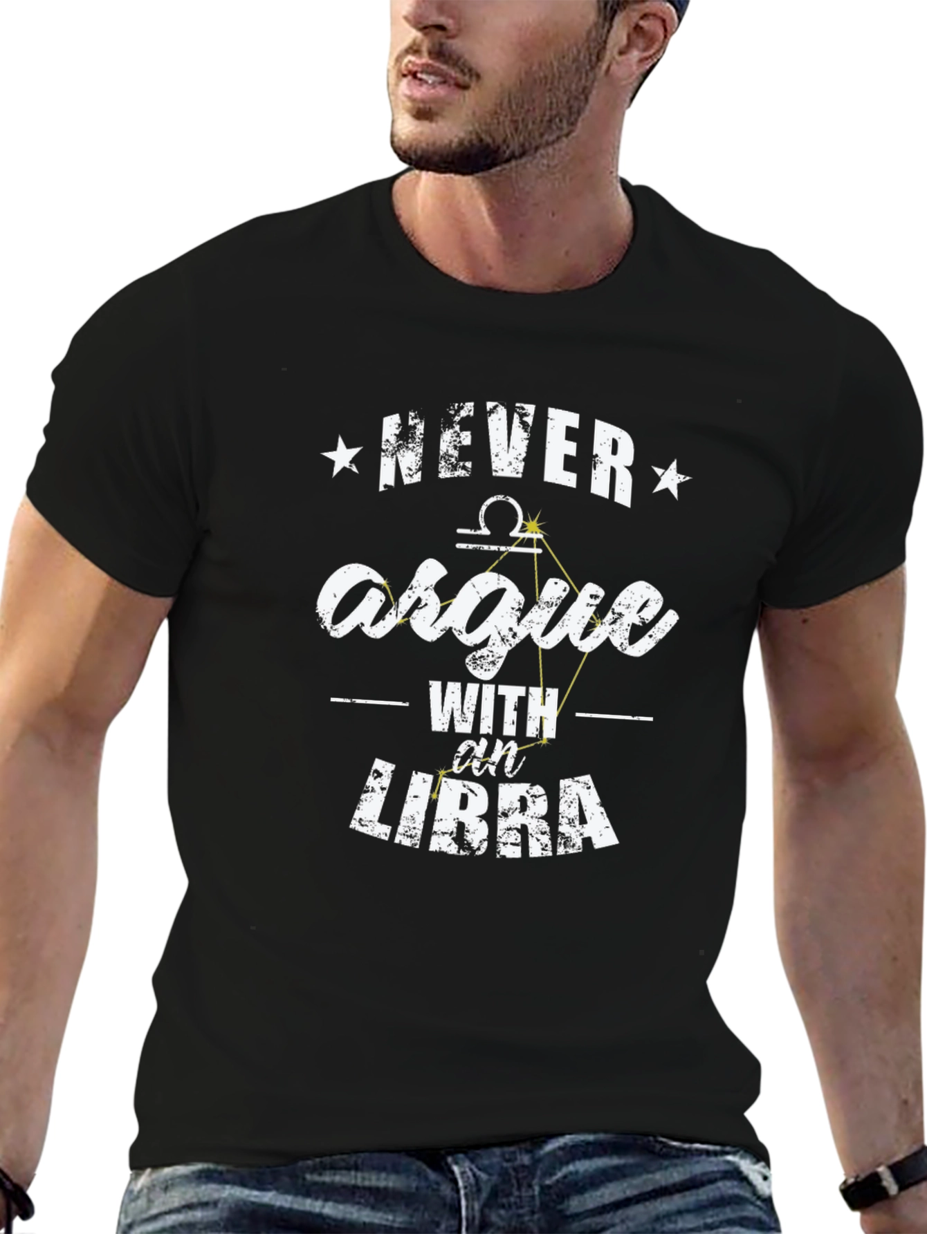 Never Argue With A Libra Constellation T-Shirt