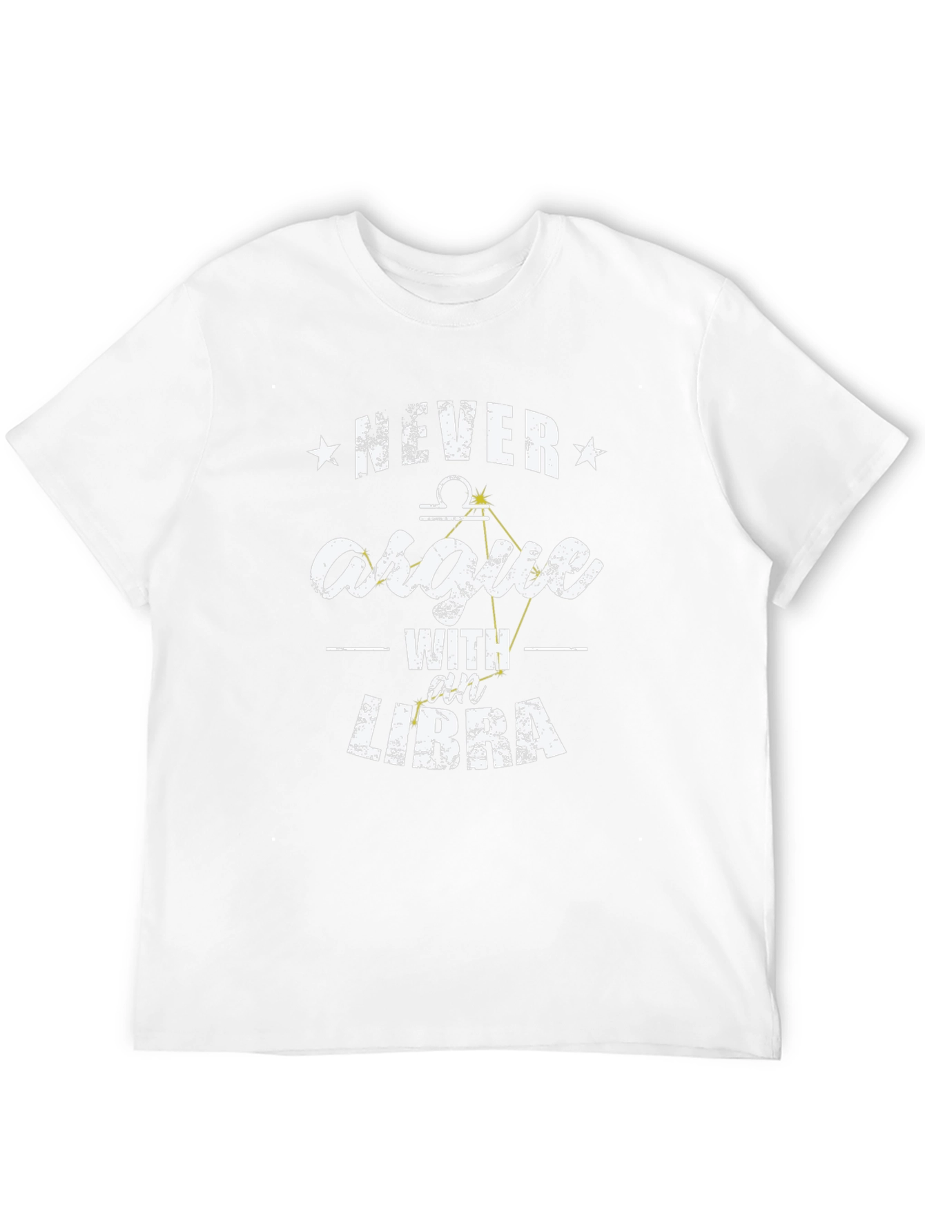 Never Argue With A Libra Constellation T-Shirt