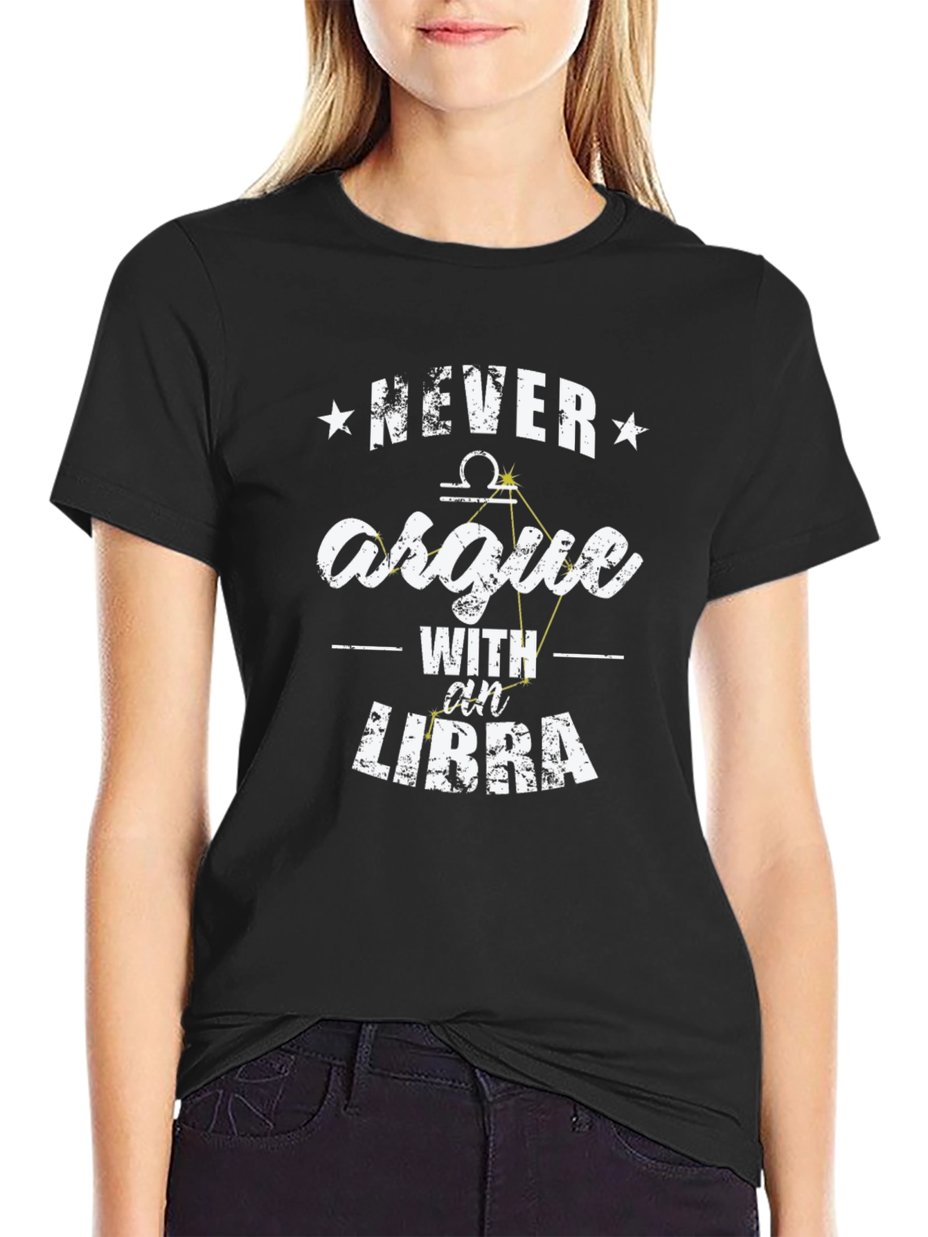 Never Argue With A Libra Constellation T-Shirt