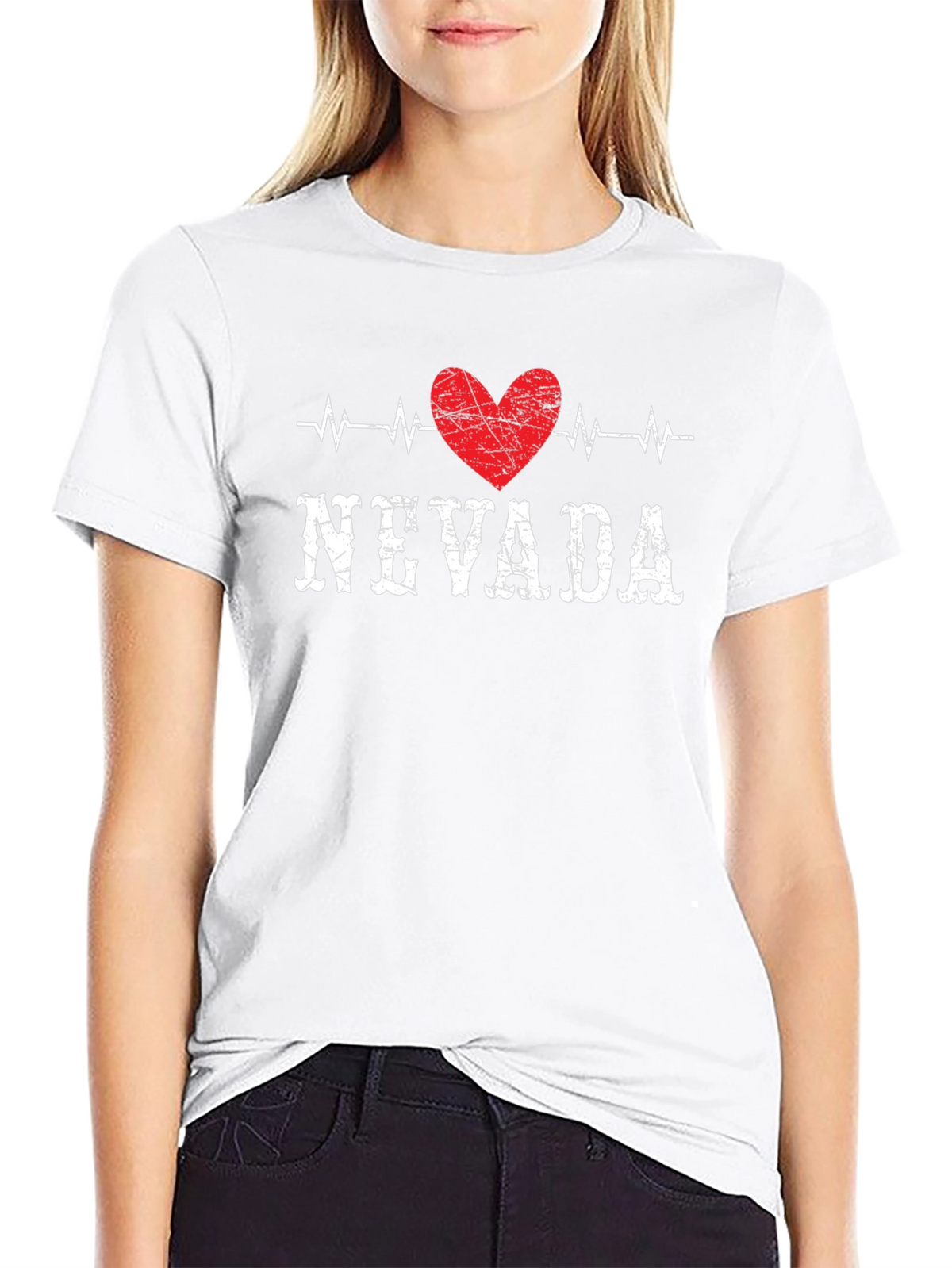 Nevada Heartbeat Graphic T-Shirt
