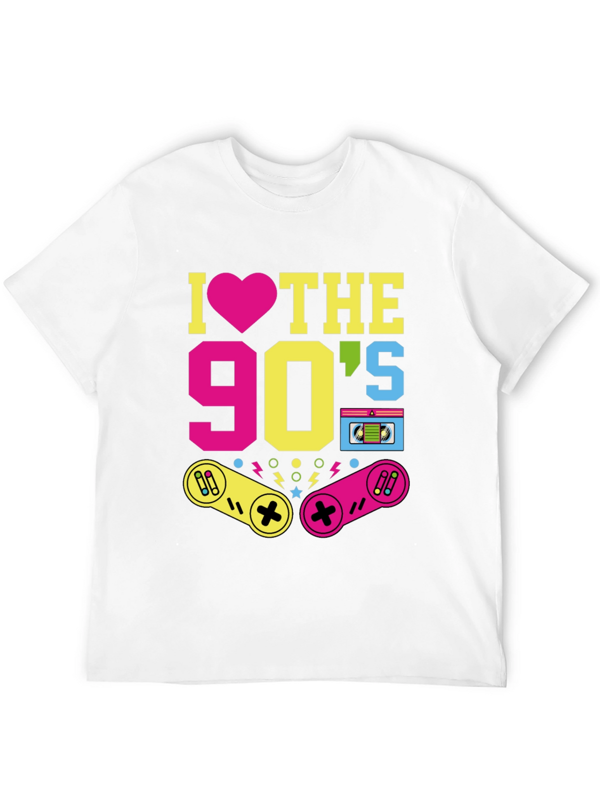 I Love the 90s Retro Graphic Tee