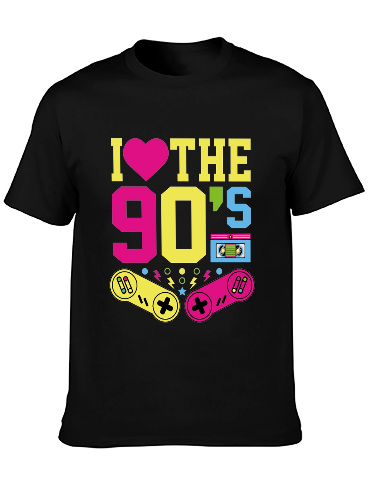 I Love the 90s Retro Graphic Tee
