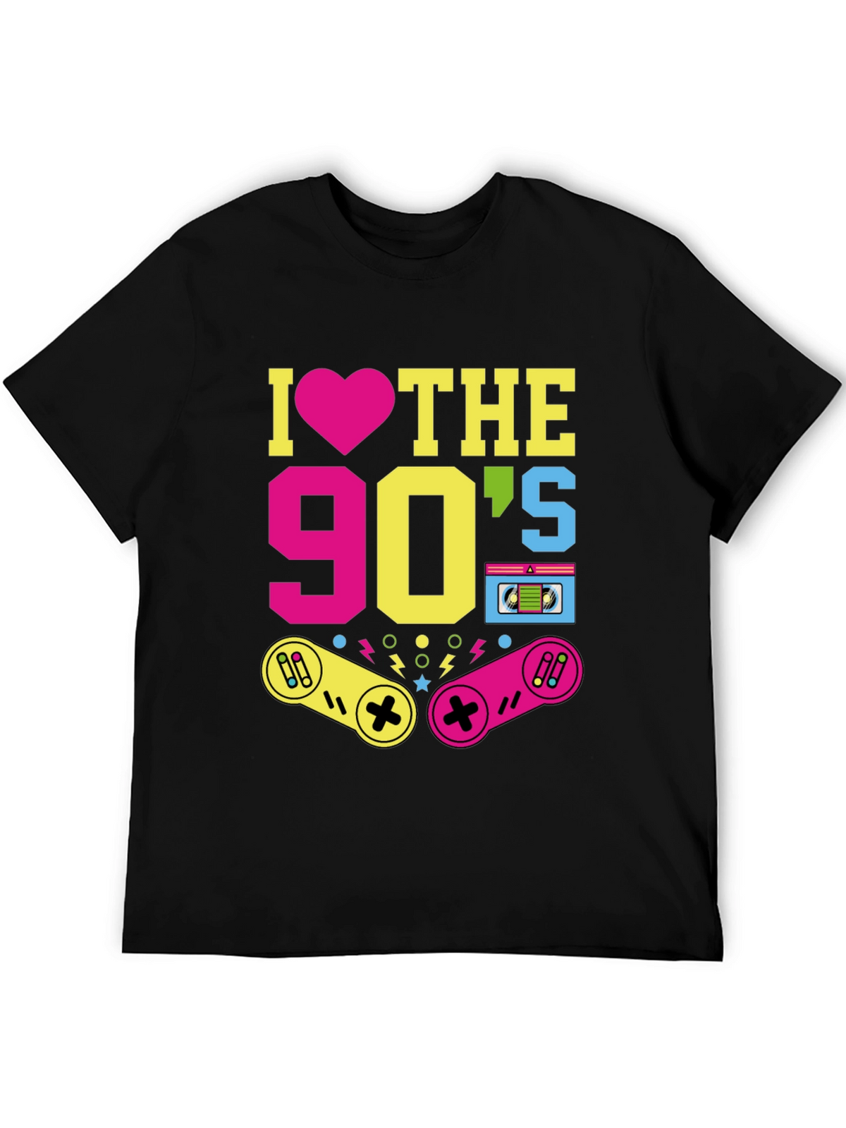 I Love the 90s Retro Graphic Tee