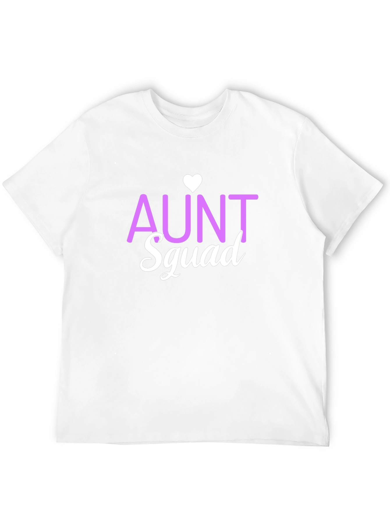 Aunt Squad Heart T-Shirt - Fun Family Apparel
