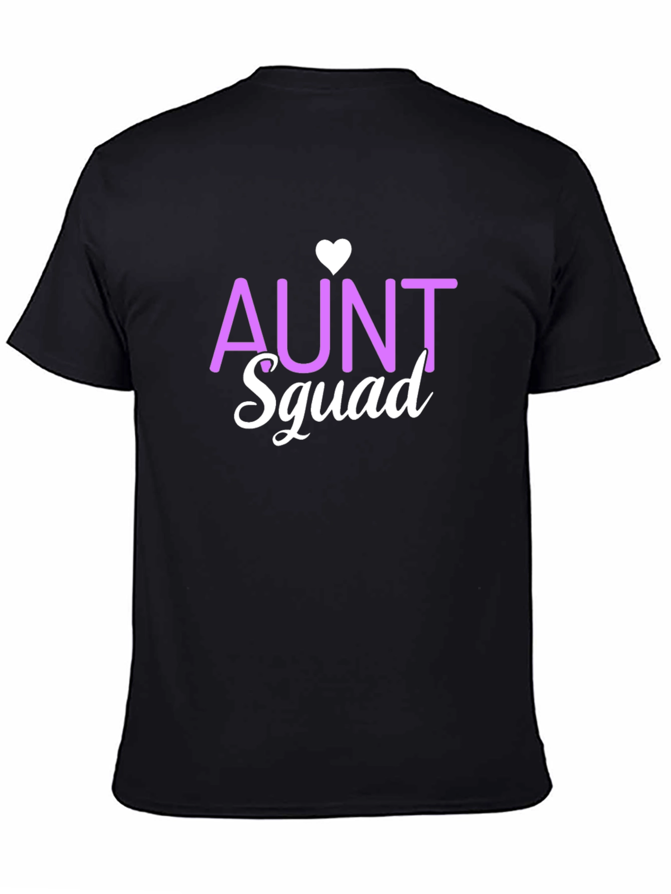 Aunt Squad Heart T-Shirt - Fun Family Apparel