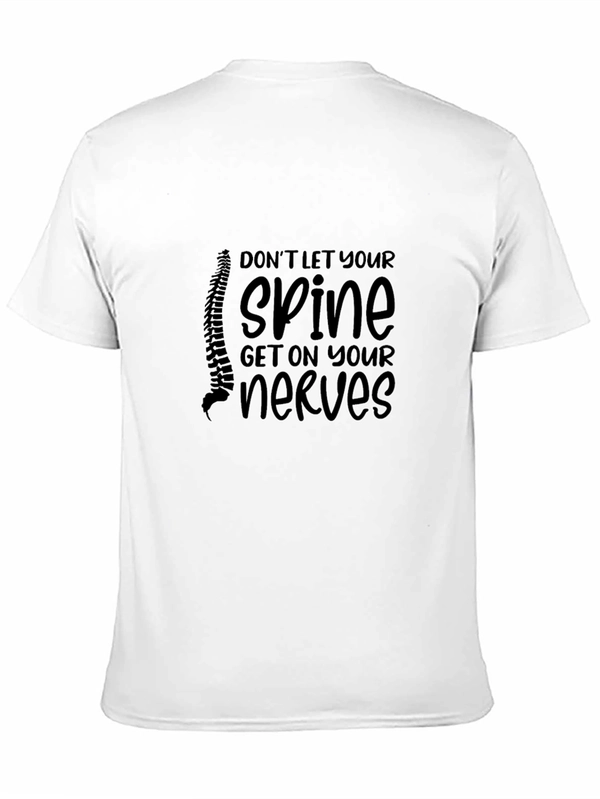 Spine Humor Black T-Shirt