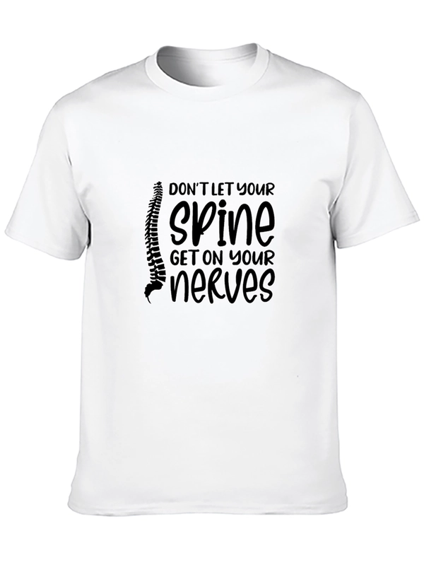 Spine Humor Black T-Shirt