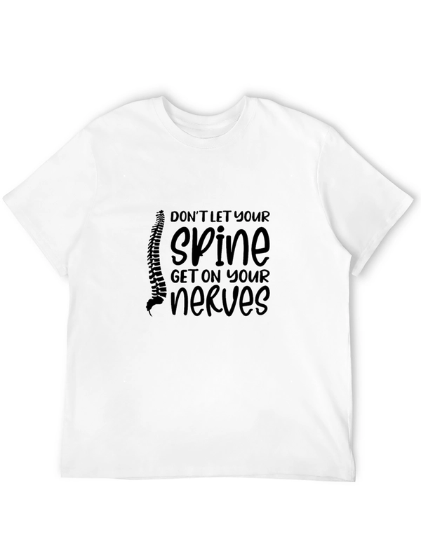 Spine Humor Black T-Shirt
