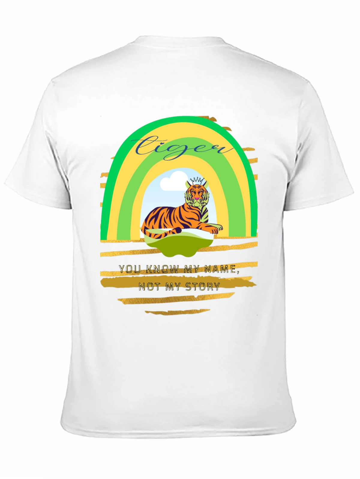 Ciger Tiger Graphic Tee - Mens Black T-Shirt