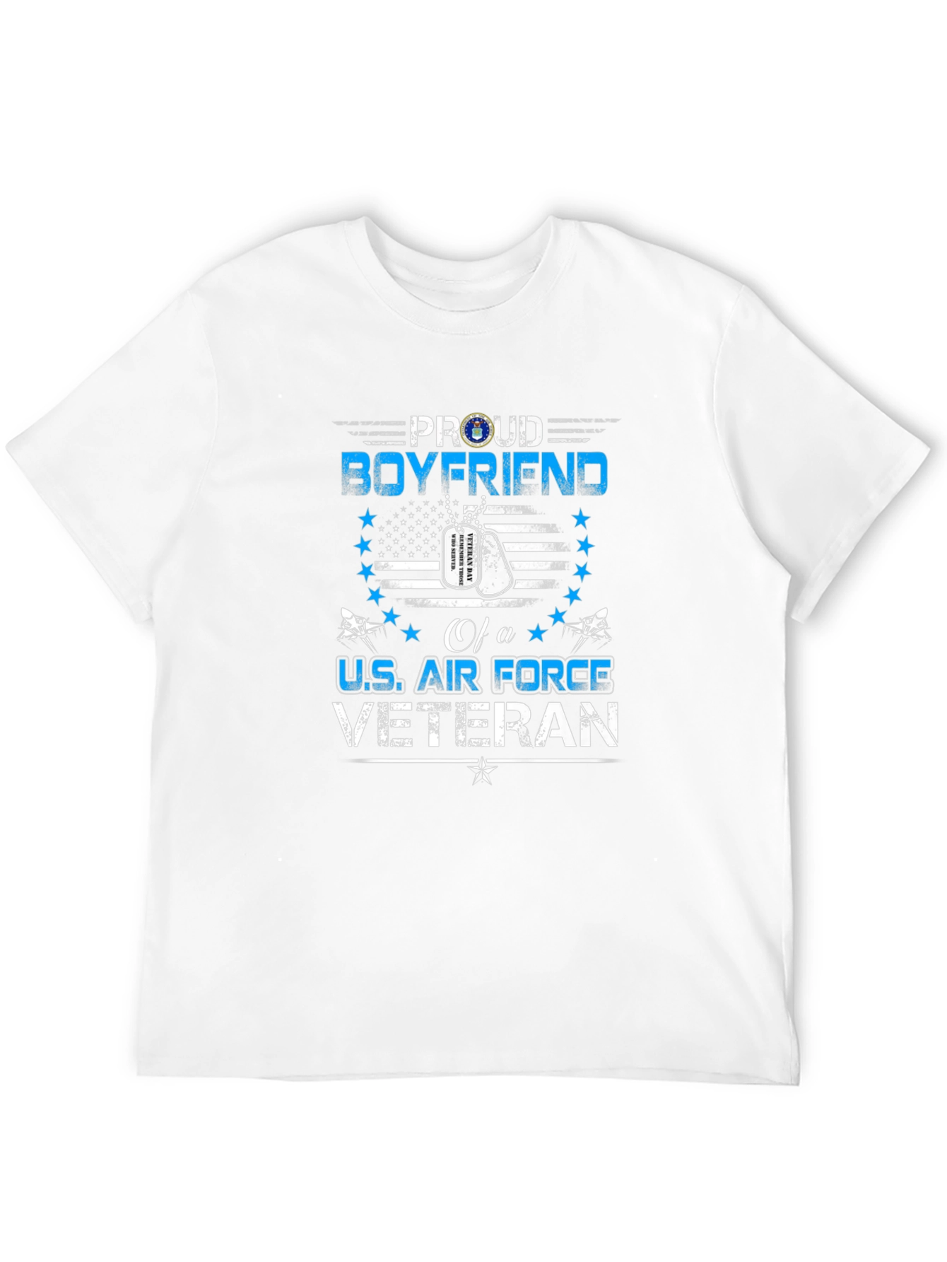 Proud Boyfriend U.S. Air Force Veteran Graphic T-Shirt