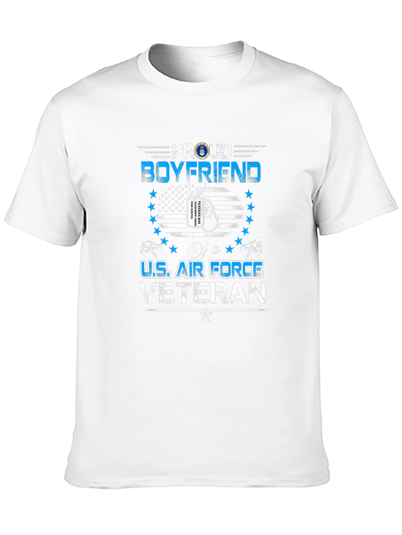 Proud Boyfriend U.S. Air Force Veteran Graphic T-Shirt