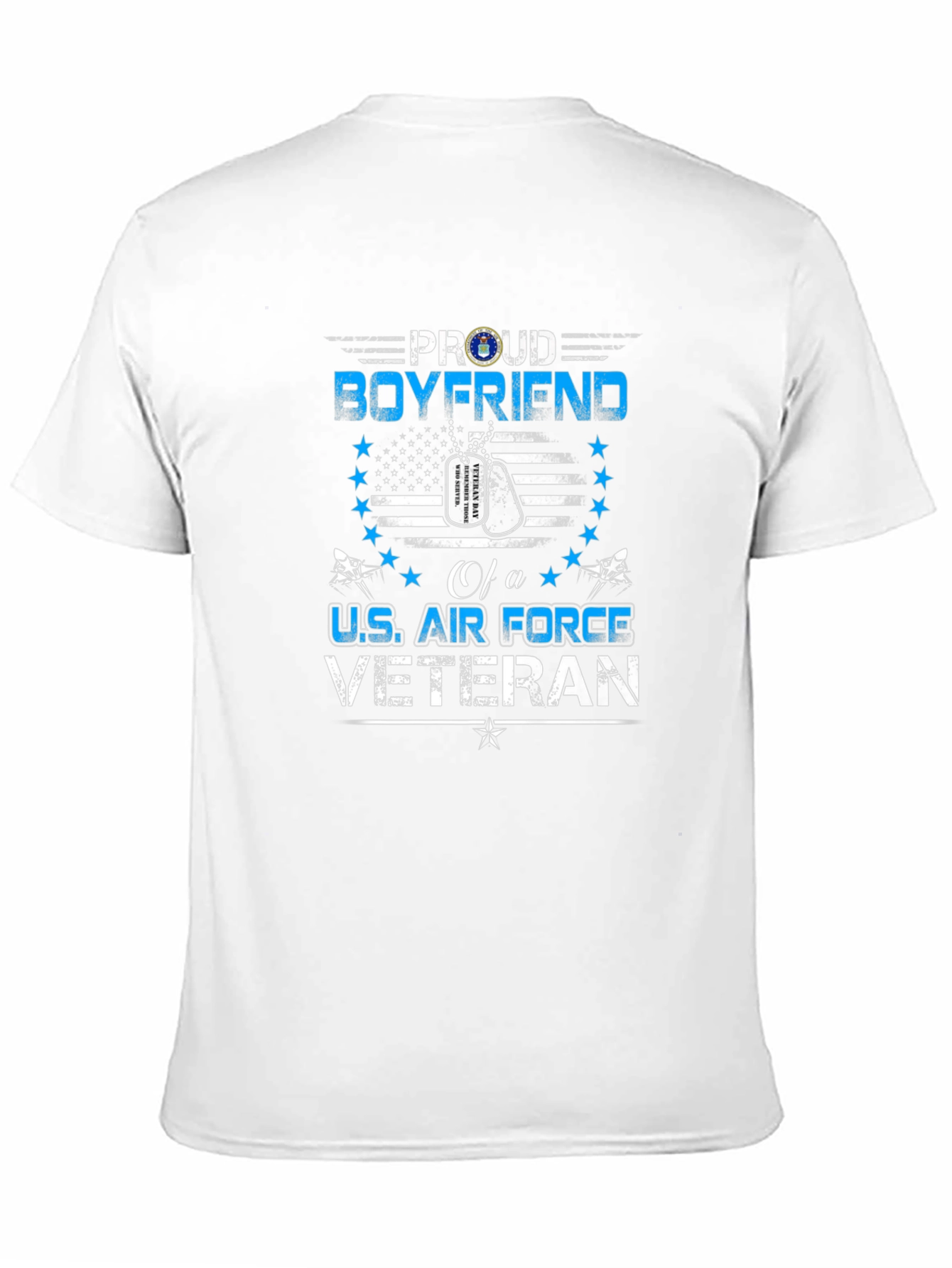 Proud Boyfriend U.S. Air Force Veteran Graphic T-Shirt