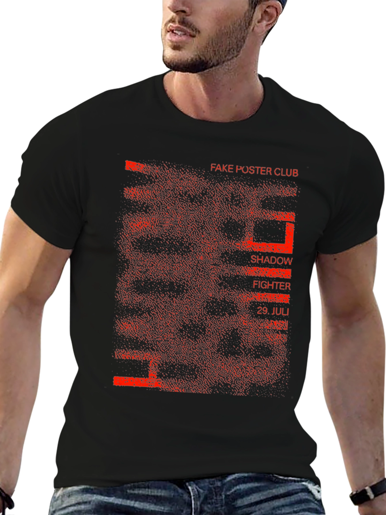 Shadow Fighter T-Shirt - Fake Poster Club