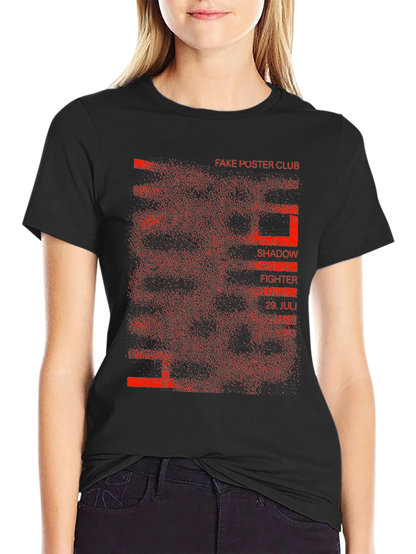 Shadow Fighter T-Shirt - Fake Poster Club