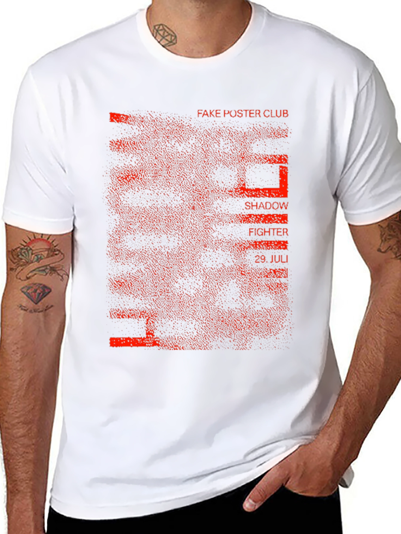 Shadow Fighter T-Shirt - Fake Poster Club