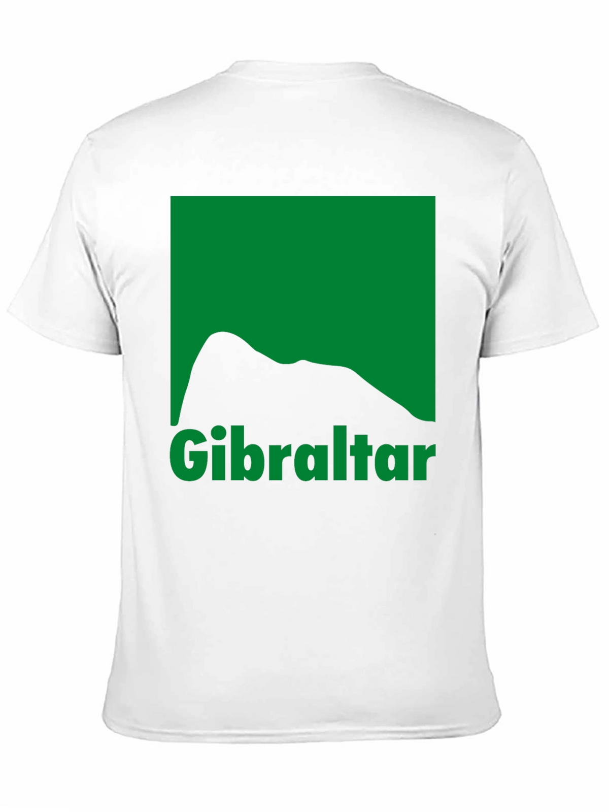 Gibraltar Graphic Tee - Black Cotton T-Shirt