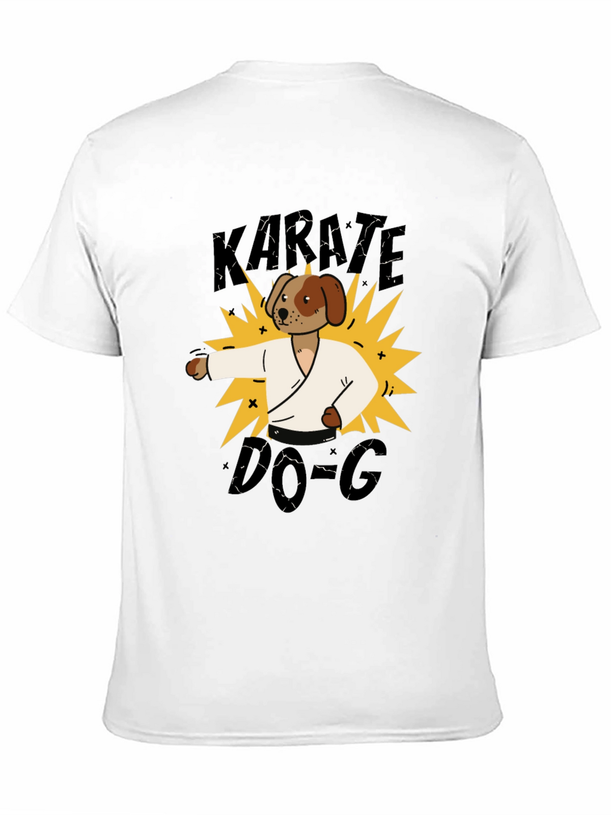Karate Dog T-Shirt - Martial Arts Fun!