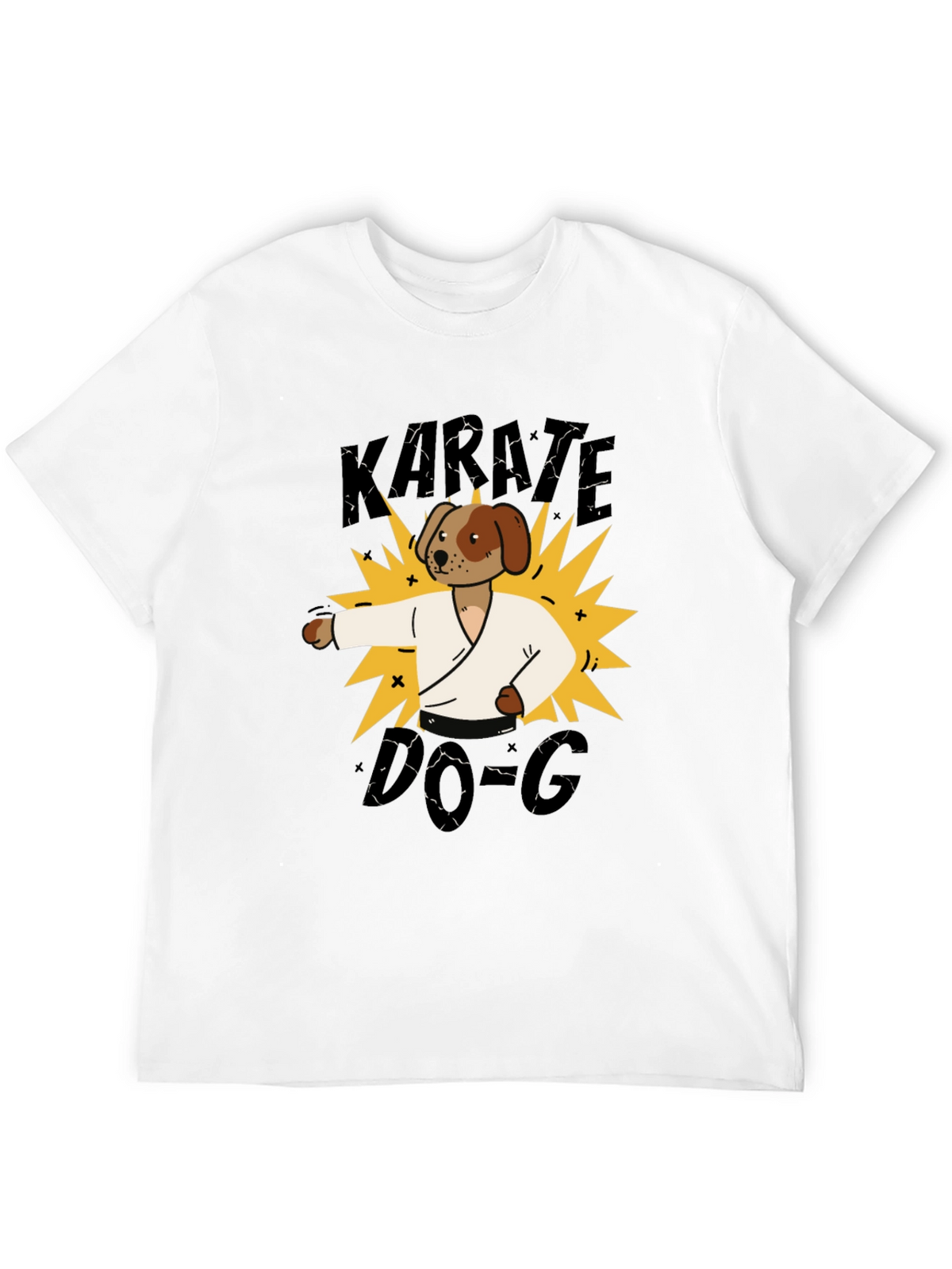 Karate Dog T-Shirt - Martial Arts Fun!