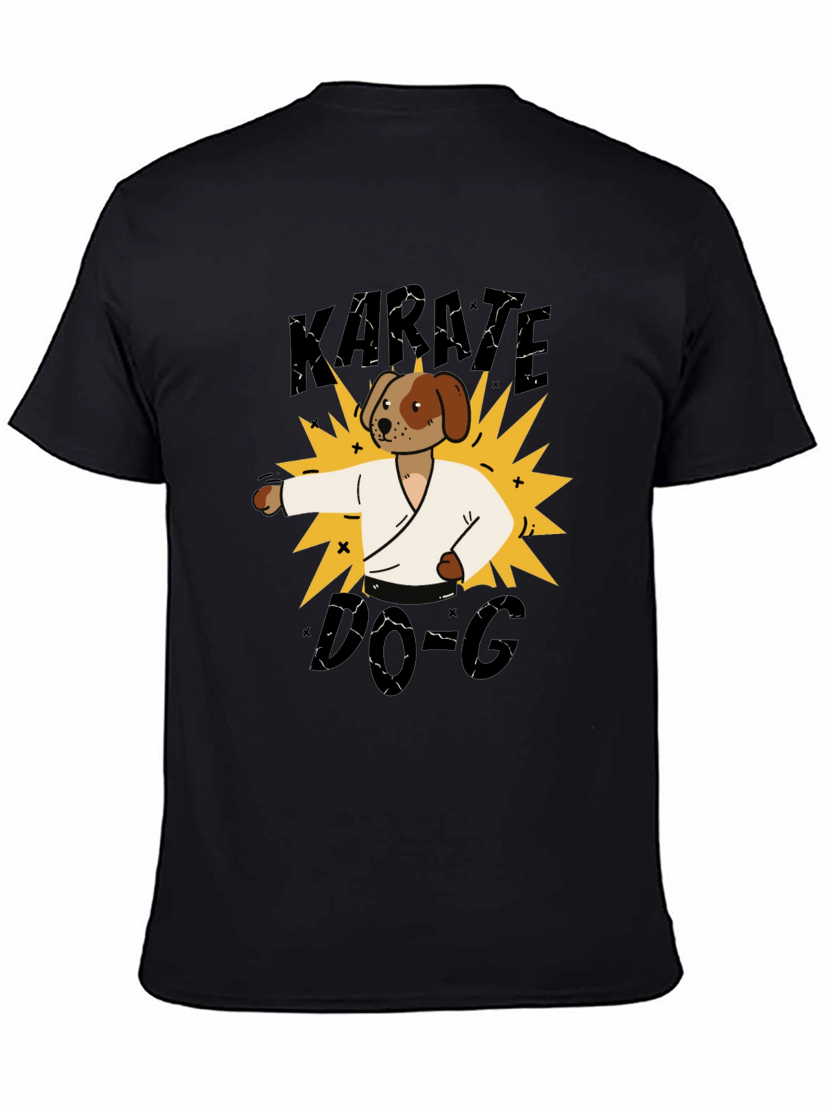 Karate Dog T-Shirt - Martial Arts Fun!
