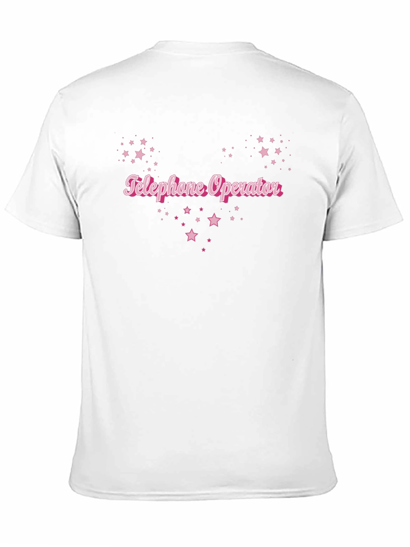 Telephone Operator Star Graphic T-Shirt