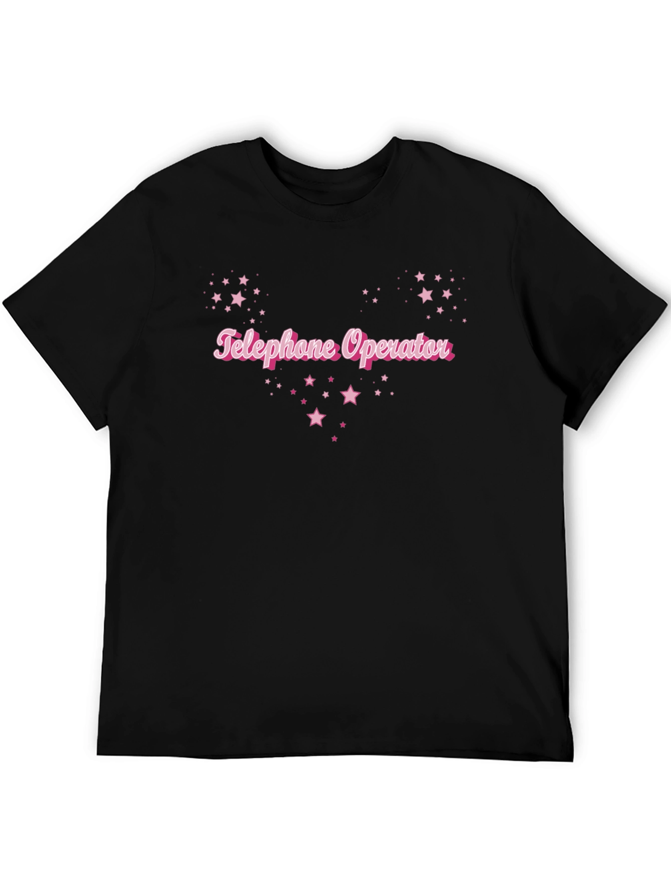 Telephone Operator Star Graphic T-Shirt