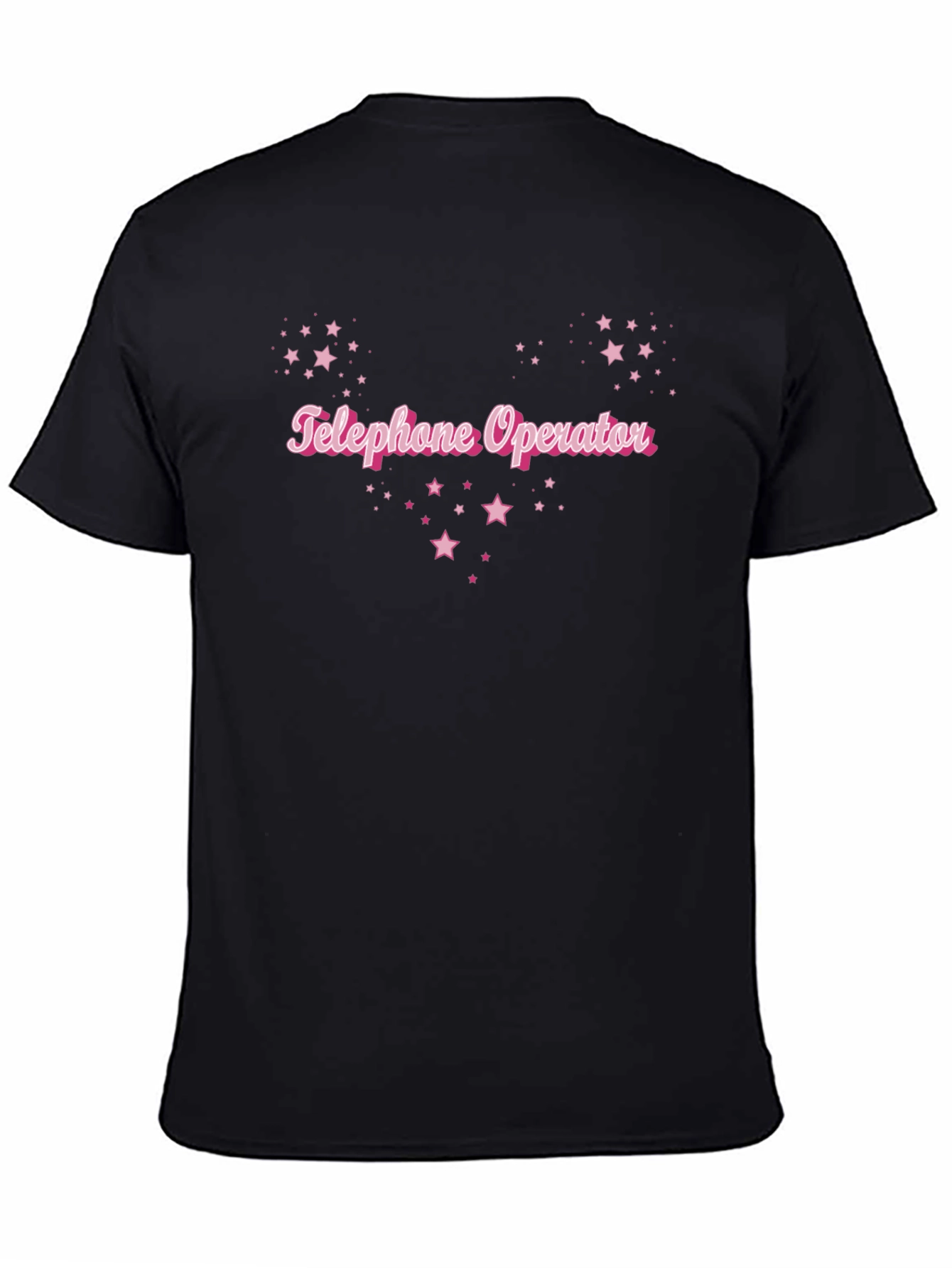 Telephone Operator Star Graphic T-Shirt