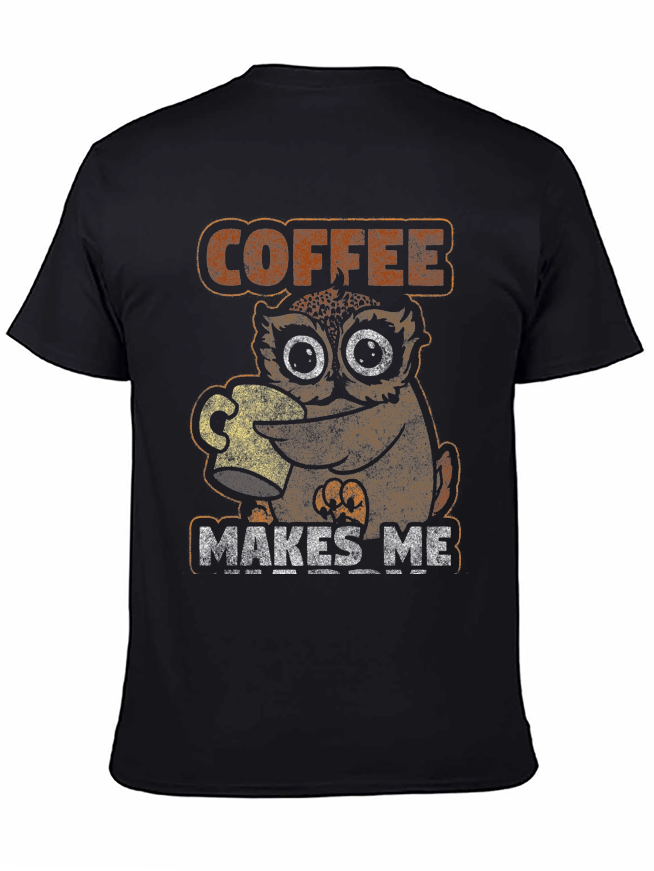 Coffee Makes Me Owl T-Shirt