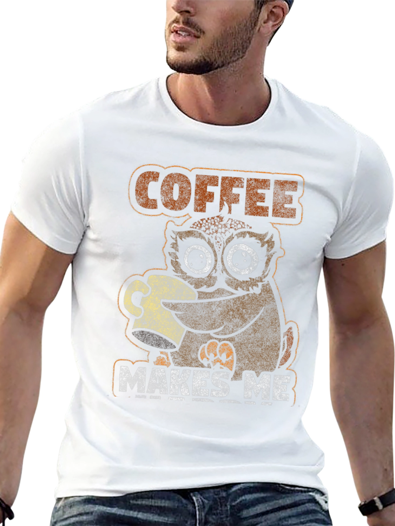 Coffee Makes Me Owl T-Shirt