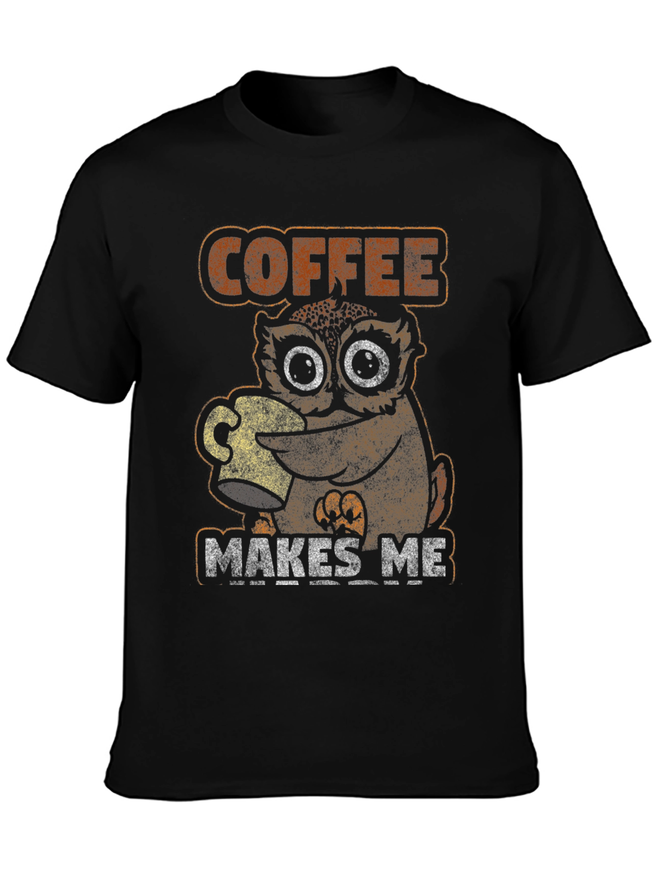Coffee Makes Me Owl T-Shirt
