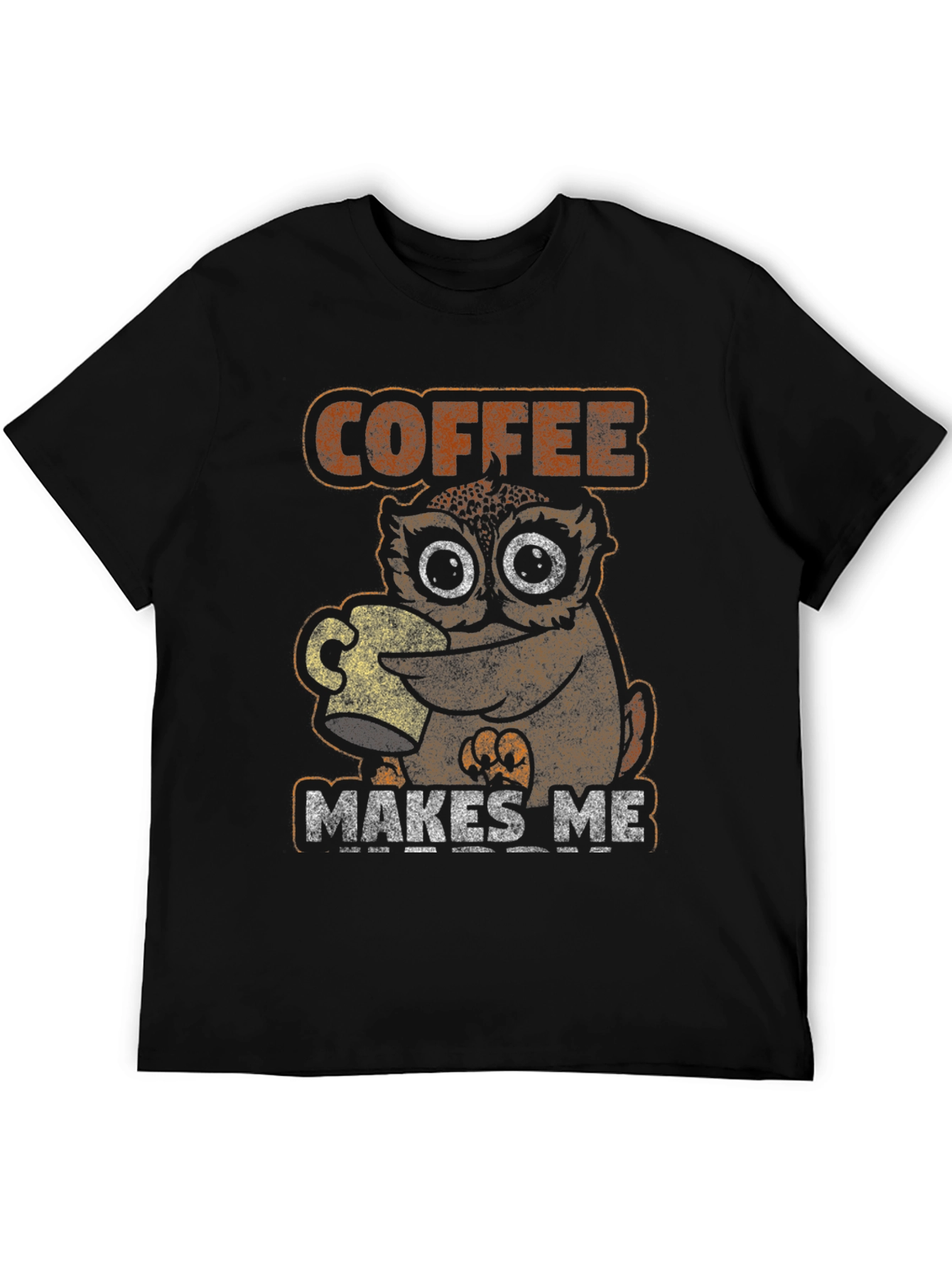 Coffee Makes Me Owl T-Shirt