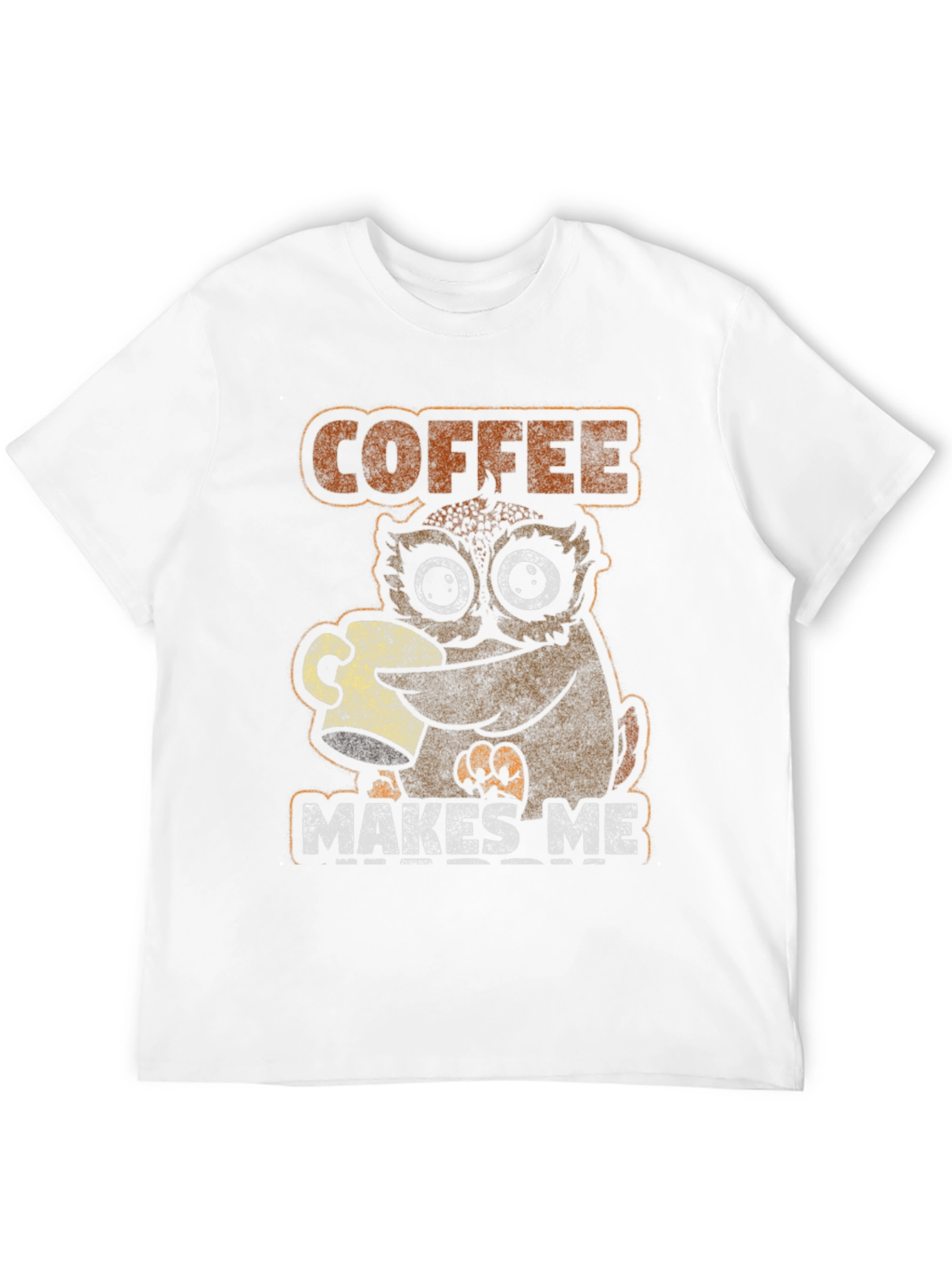 Coffee Makes Me Owl T-Shirt