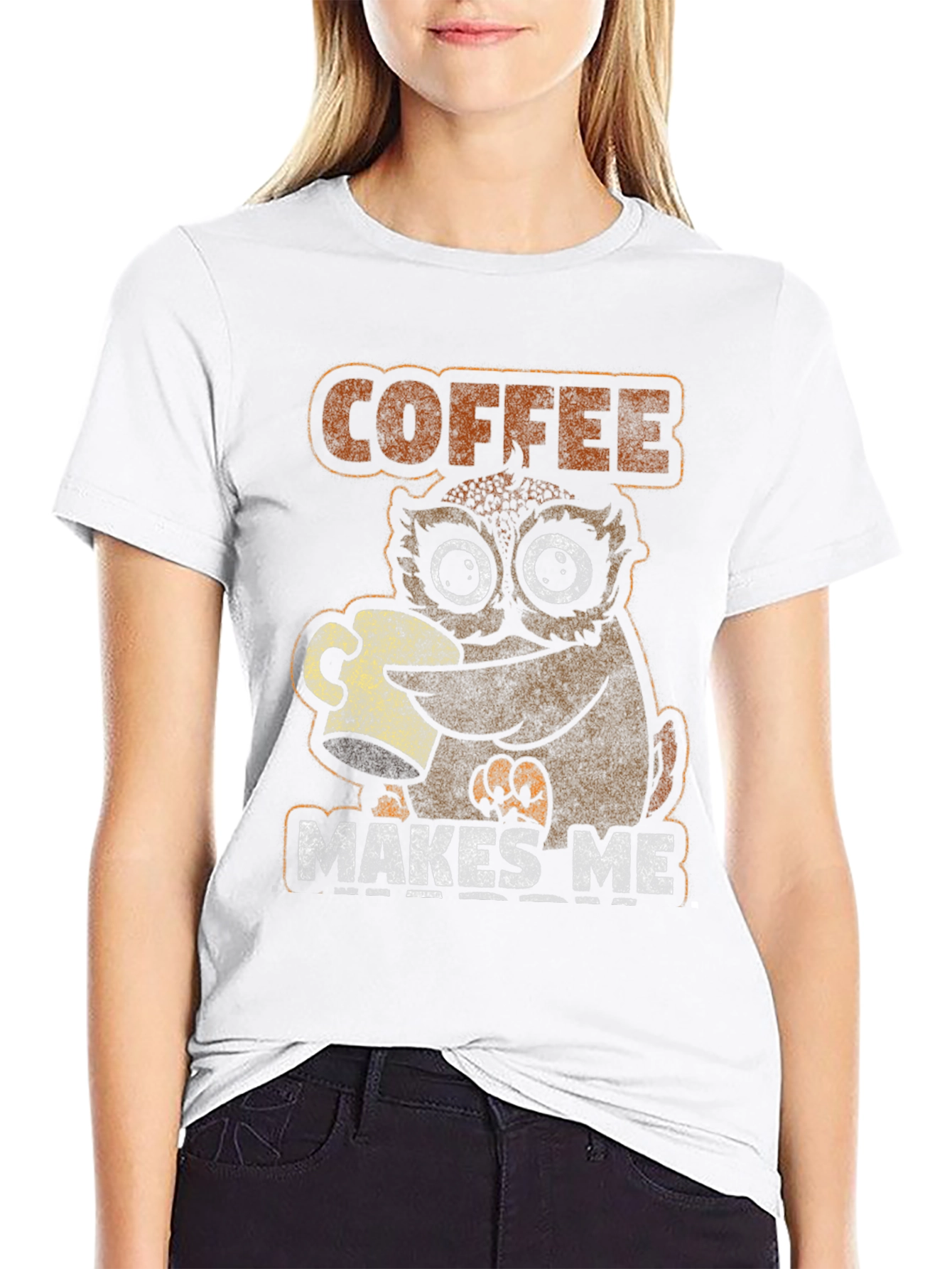 Coffee Makes Me Owl T-Shirt