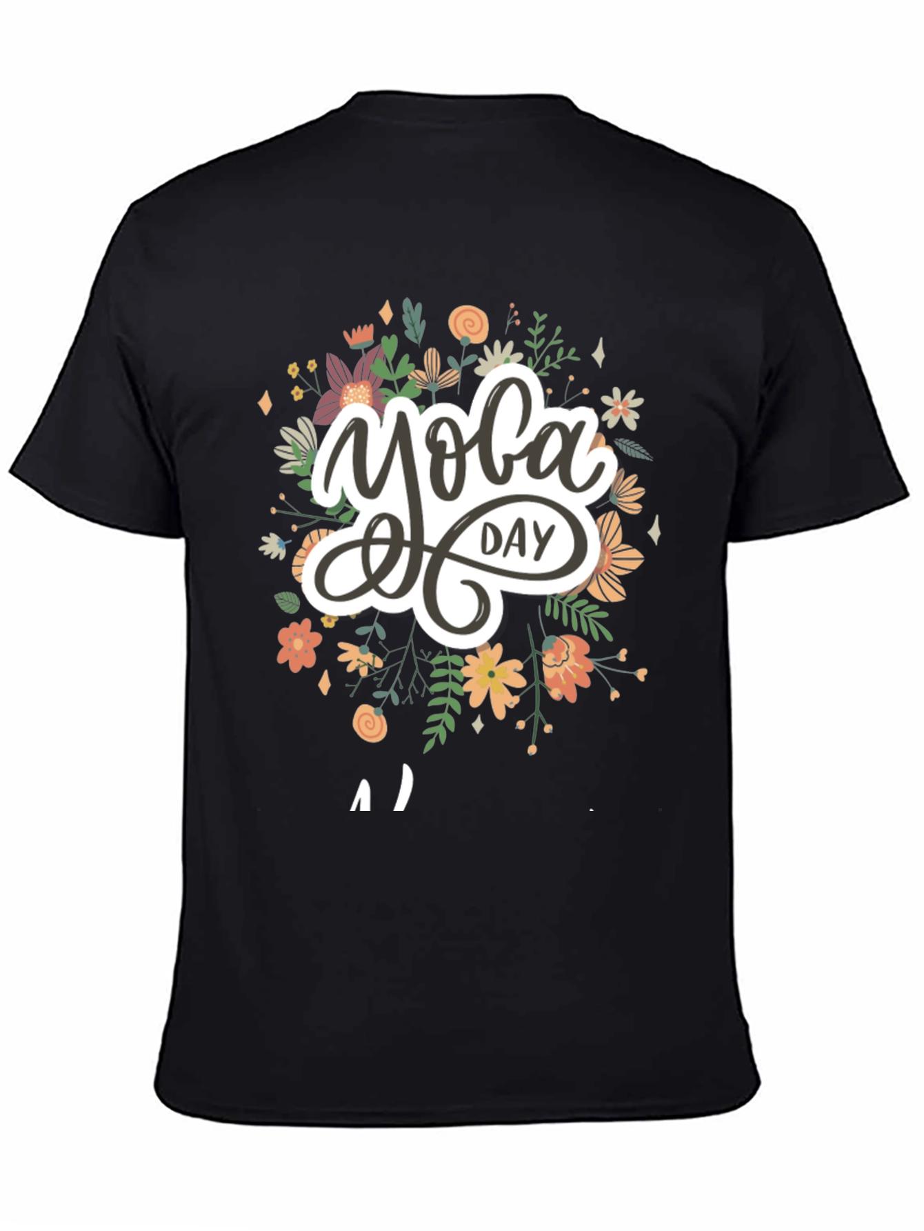 Yoga Day Graphic T-Shirt