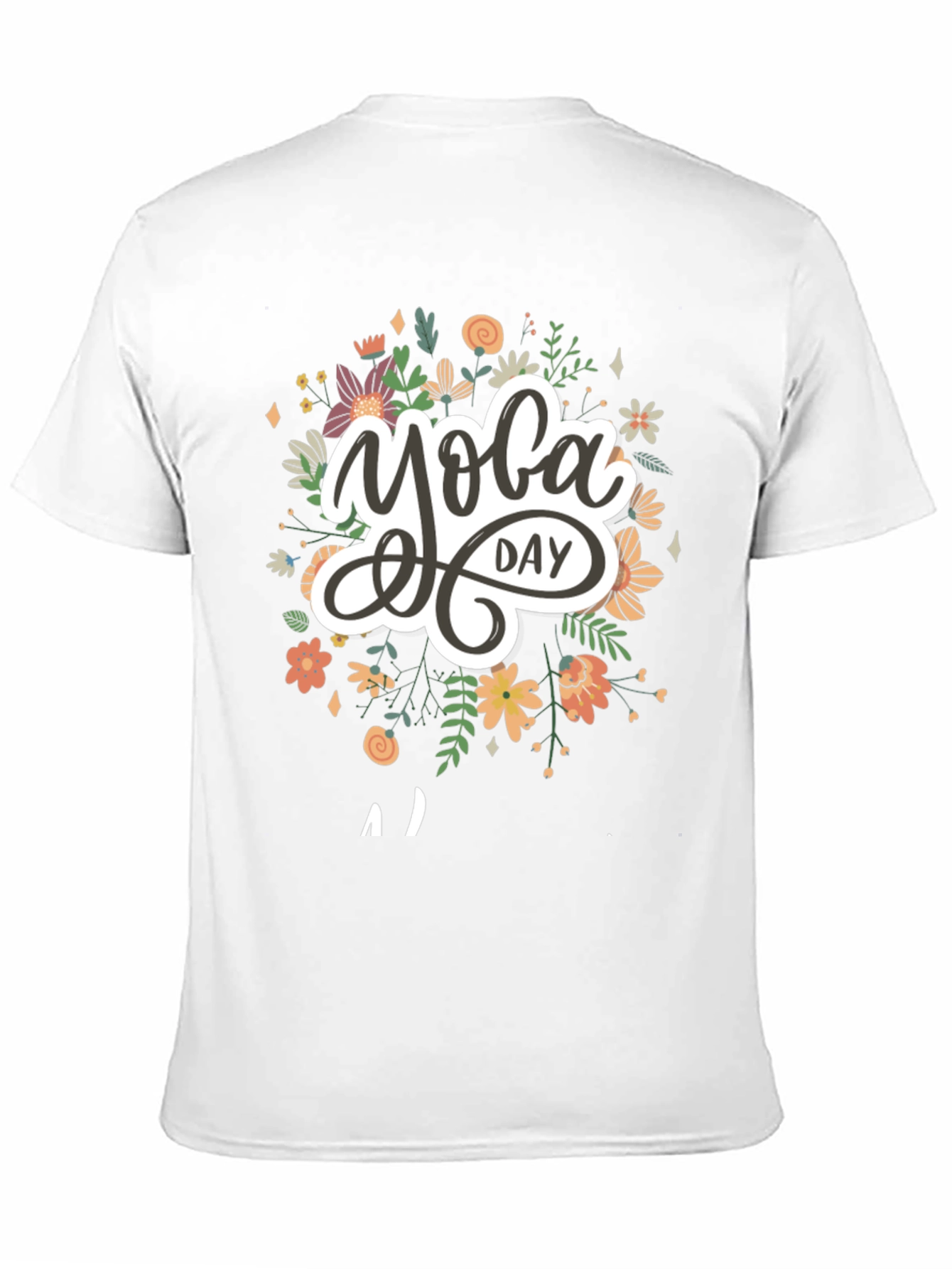 Yoga Day Graphic T-Shirt