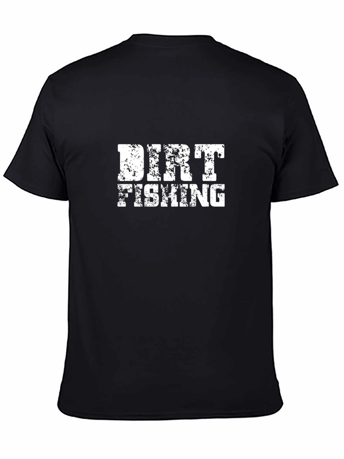 Dirt Fishing T-Shirt - Black Tee