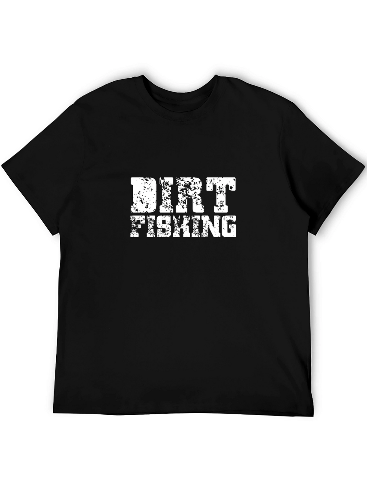Dirt Fishing T-Shirt - Black Tee