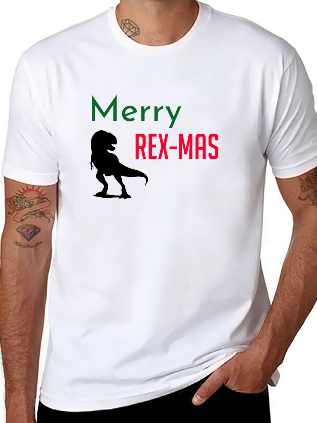 Merry Rex-Mas T-Shirt