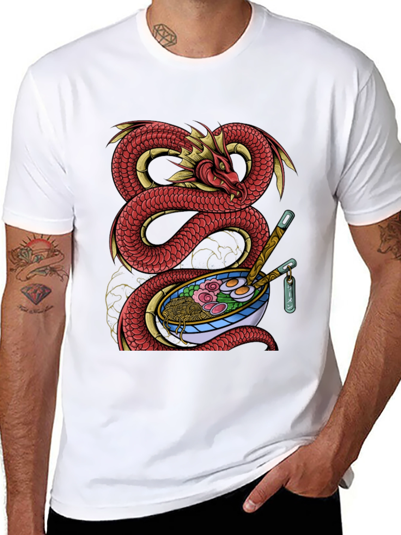 Ramen Dragon Graphic Tee