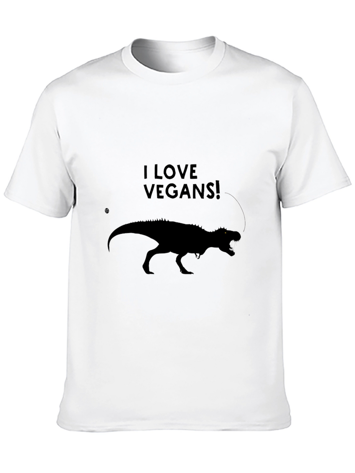 I Love Vegans! Dinosaur T-Shirt
