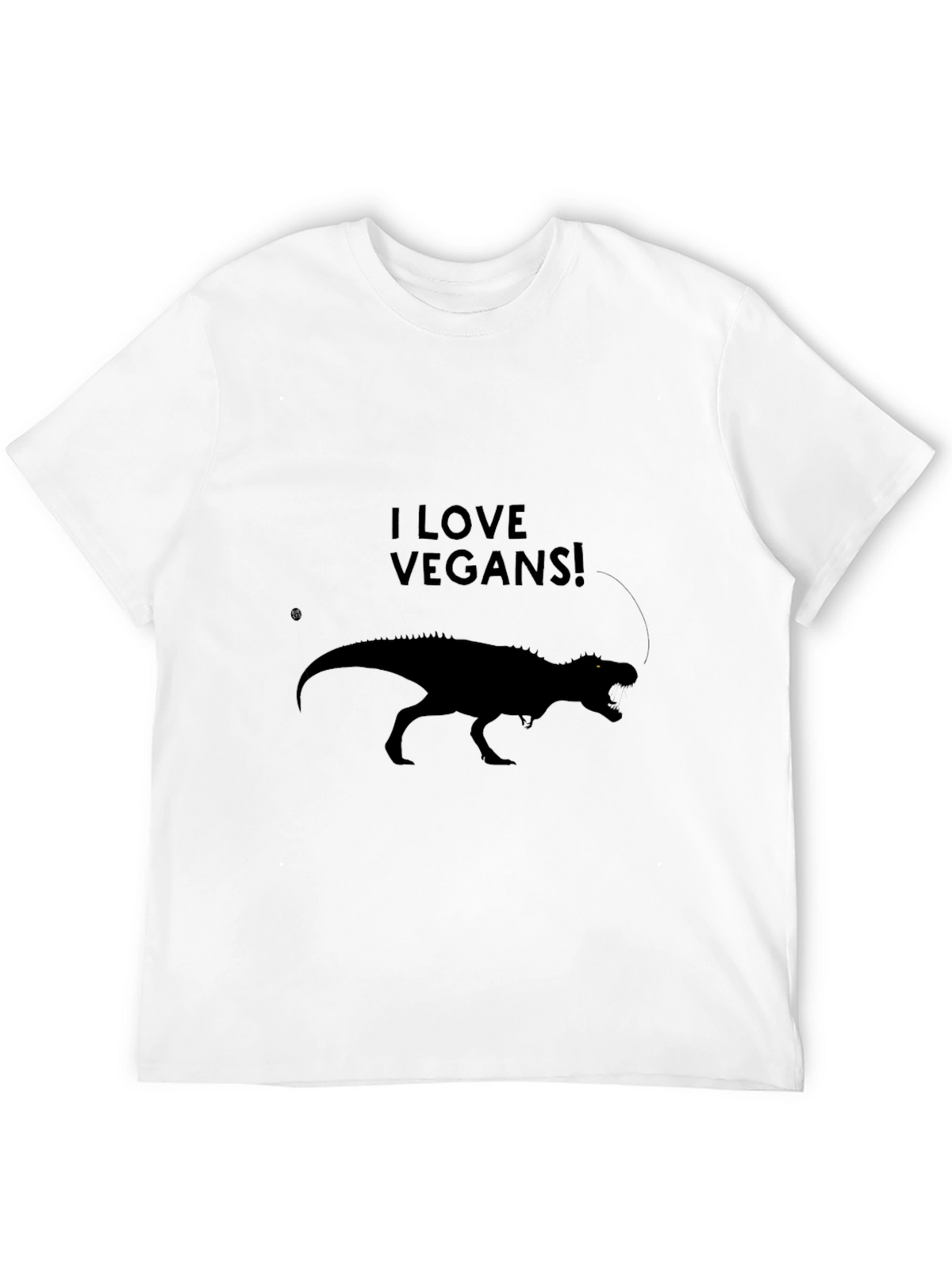 I Love Vegans! Dinosaur T-Shirt