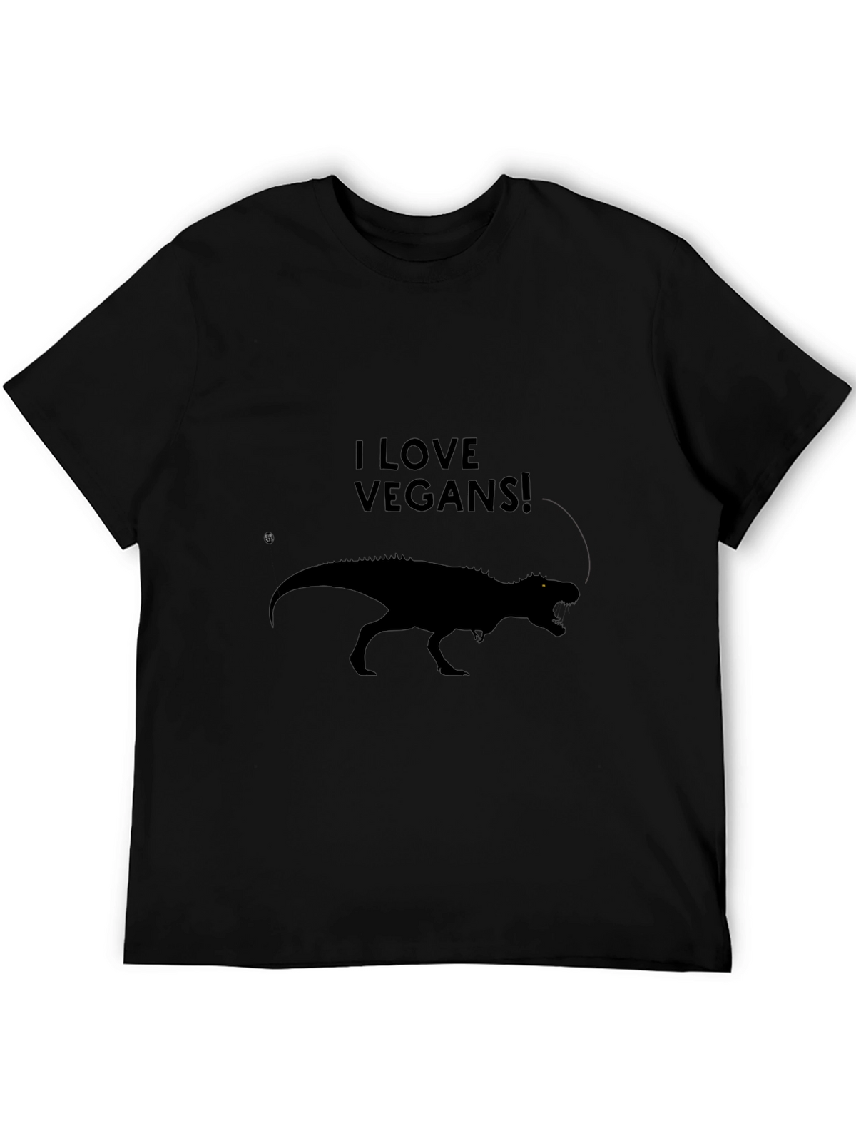 I Love Vegans! Dinosaur T-Shirt