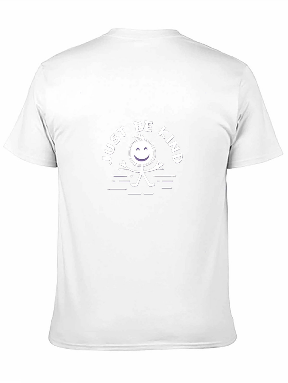 Just Be Kind Graphic Tee - Black Cotton T-Shirt