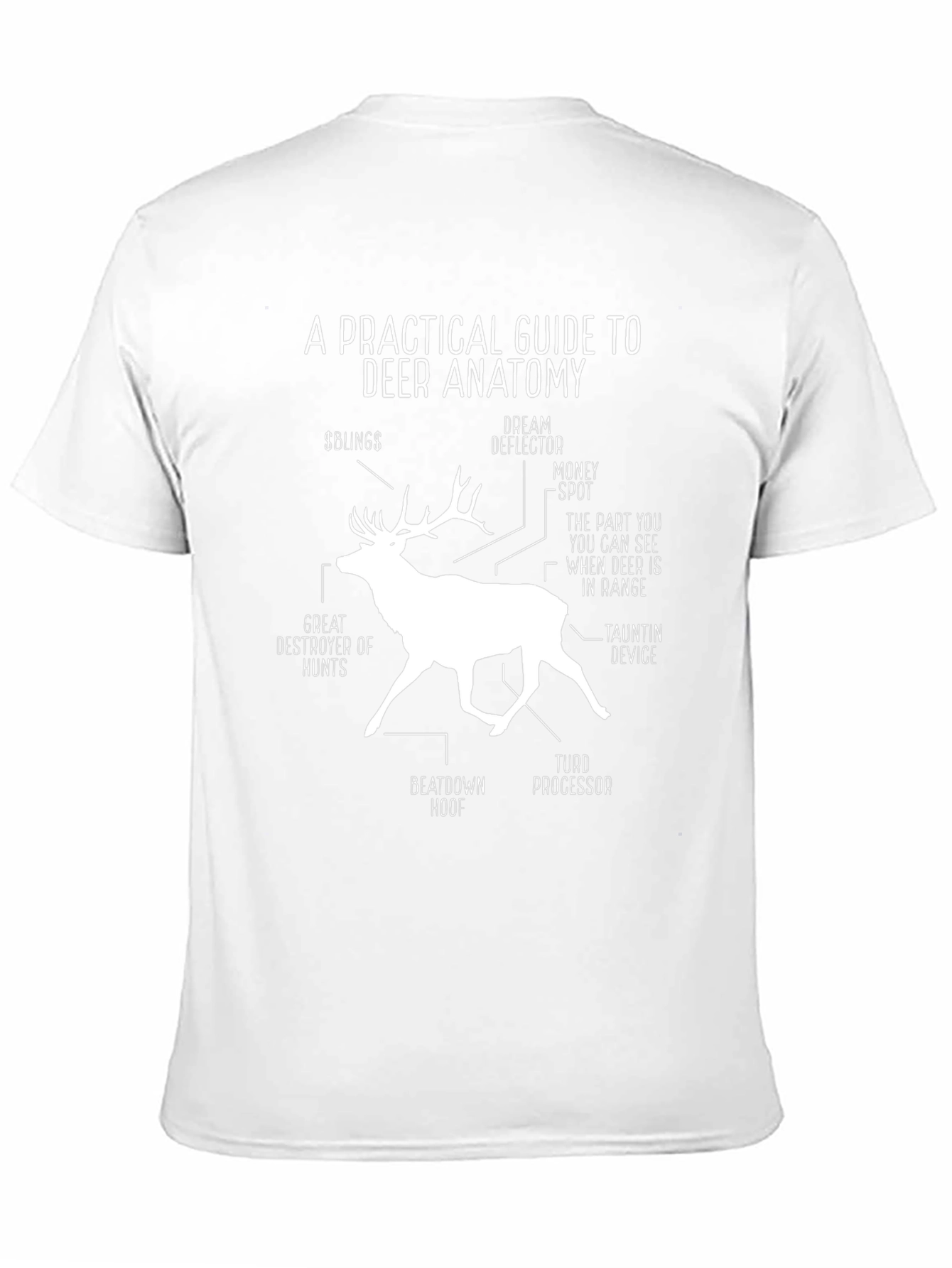 Deer Anatomy Guide T-Shirt