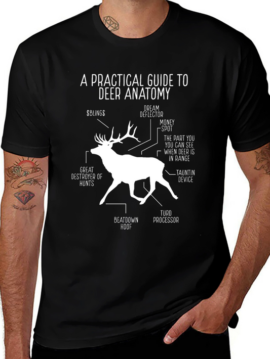 Deer Anatomy Guide T-Shirt