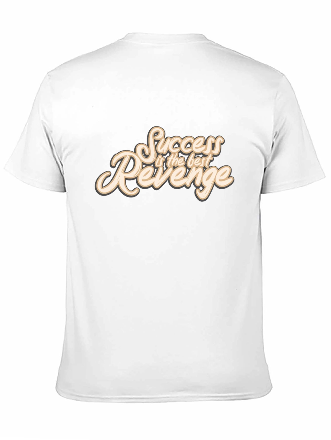 Success Revenge Graphic Tee - Motivational T-Shirt