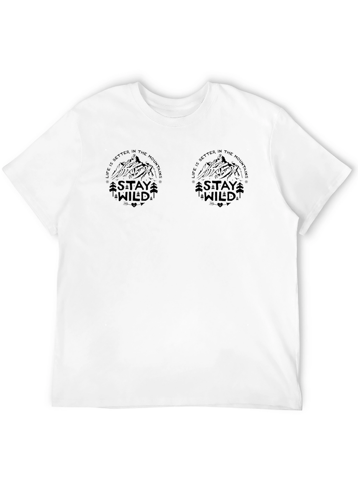 Stay Wild Mountain Graphic Tee